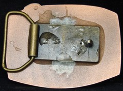 WB01189 *NOS* 2010 BRADFORD EXCHANGE **JOHN WAYNE – WAGON MASTER** BELT BUCKLE