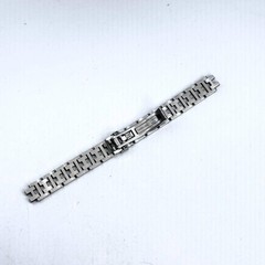 Hermes Clipperh Band Watch Silver D Buckle