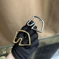 Fashionable golden horsehead buckle men&rsquo;s and women&rsquo;s belt buckle