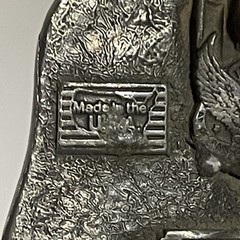 Belt Buckle Brass Works Vintage 1987 Collectible Metal Ducks USA Made *Blemish
