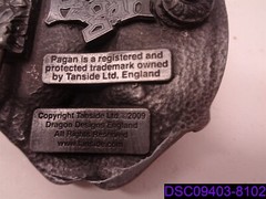 Dragon Designs Tanside Pagan Tan-36 Belt Buckle