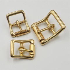1Pc Solid Brass Buckle Square For Marine Outdoor Tack 3 Size Dog Pet Collars