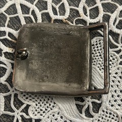 Vintage Southwestern Style Belt Buckle – Nickel Silver – Unmarked