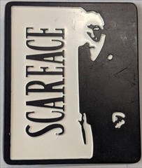 Scarface Tony Montana Al Pacino Classic Gangster Film Fit Snap Belt Belt Buckle