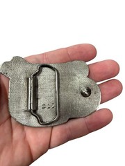 Bluegrass Music Belt Buckle Metal Unisex Belt Buckle Collectible 1980s Vintage