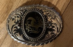 Capricorn belt buckle Capricorn Sea Goat Horoscope Astrological Zodiac Rare