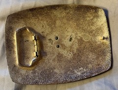 Rock Bull Ride Rodeo Long Huge Big Cowboy Texas Western Shine Belt Buckle Horse