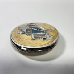 3.5&Prime; x 2.5&Prime; Vintage P.I.E Transport Truck Belt Buckle