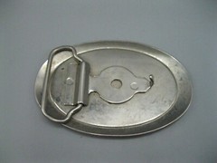Vintage American Veterans AMVETS of World War II Korea Vietnam Belt Buckle