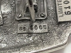 Gene Autry Horse Guns Guitar Music 1993 Belt Buckle by SMKW #610 of 10,000