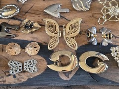 Mixed Wholesale Lot Womens Buckles, Clasps Brass Metal