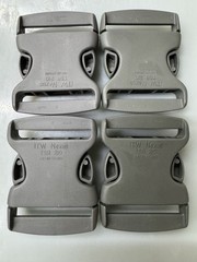 4pcs ITW Triple Retention Buckle 2&Prime; Wide Genuine Berry Compliant-made In USA