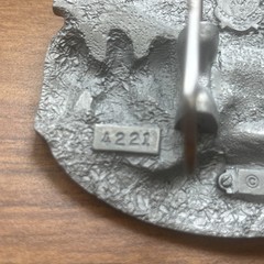 US National Guard American Heroes Belt Buckle