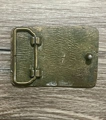 Winchester Repeating Arms New Haven Connecticut Western Style Brass Belt Buckle