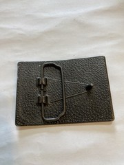 Brass “Canada” Belt Buckle 3”x2”