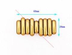 Brass Plated Western Rodeo Ranger Jeans Leather Waist Belt Buckle Fit 20mm Strap