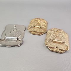 Illinois Bell Belt Buckle Lot of 3 Service Awards Attendance Safe Driver Tony
