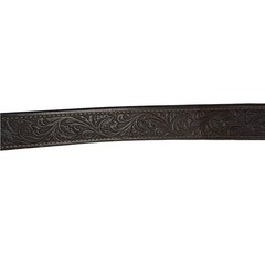 Ariat Men’s Size 36 Brown Tooled Leather Belt with Silver Buckle