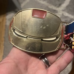 IRON MAN Full metal cosplay or just wear – 2010 Marvel Comics Belt Buckle