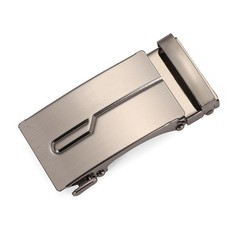 Classic Men’s Automatic Slide Buckle Rectangle Ratchet Belt Buckle Replacement