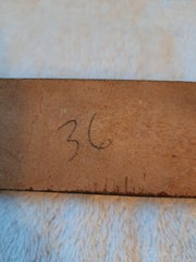 The Great American Buckle Co. USA Truckering Belt 36 In Buckles1980~Serial #234
