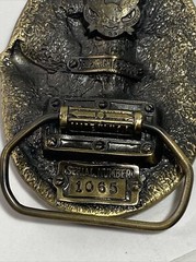 Great American Buckle Company 1983 H1065 Tennis Belt Buckle