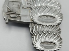 John Deere big sexy tractor belt buckle Iron Horse 1980 Model 8440
