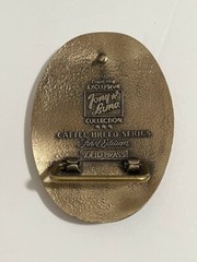 Tony Lama Brass Belt Buckle Maine Anjou Cattle Breed Series 1st Edition NOS