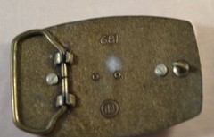 Stone Medallion Belt Buckle IN 681