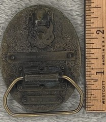 American Buckle Co Southern Outdoors Belt Buckle 2-2/2&Prime; x 2&Prime; for 1-3/4&Prime; Belt
