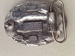 New Indian Chief On Horse Belt Buckle Spirit