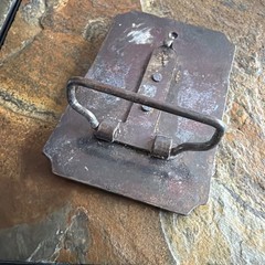 PONY EXPRESS vintage belt buckle Horse US Mail delivery 1849 cowboy