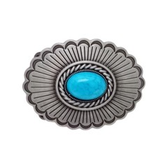 Western Relief Pattern Ethnic Belt Buckle Teenager Rock Vintage Belt Buckle