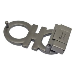Brushed gunmeta Ferragamo Alloy Classic belt Buckle for 34-35mm belt Men