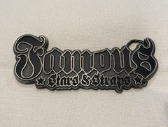 Famous Stars Straps Metal Belt buckle Large Blink 182 Travis Barker Brand