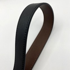 True Religion Reversible Buckle Belt Men Size 36 Black Brown Classic Preppy NWT