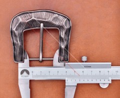 Western Cowboy Leathercraft Wide End Bar Pin Belt Buckle Replacement fits 40mm