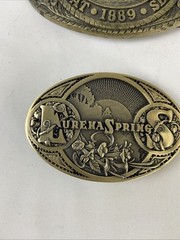 Mixed Lot of 6 pcs Belt Buckles South Dakota, Nebraska, Iowa, Kansas Etc.
