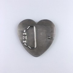 True Love Heart Valentines Metal Belt Buckle