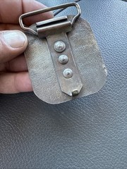 U.S. Marines Vintage Enameled Belt Buckle (MESS WITH THE BEST DIE LIKE THE REST)