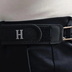 Adjustable No-Buckle Elastic Belt Invisible Metal Hook Stretch Waistband Unisex