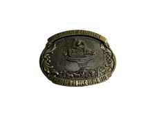 Vintage 1993 Kessler American Whiskey Smooth As Silk Collectable belt buckle
