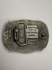 Levis Limited Edition Belt Buckle Levi Strauss Two Horse Brand San Francisco