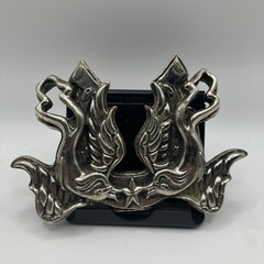 Back N Black/Silver Plum 2004 Belt Buckle