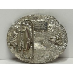 Siskiyou Buckle Co 1995 Eagle Buffalo Nickel Belt Buckle Pewter USA