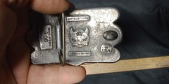 Men&rsquo;s mixed lot of five belt buckles