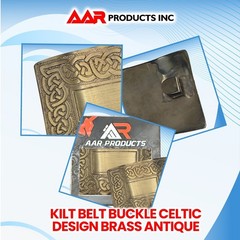 Men’s Celtic Swirl Kilt Belt Buckle Silver / Highland Kilt Buckle Antique Finish