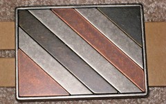 Belt Buckle. Arizona Jean Co. Western. 1.5&Prime; Wide. Solid Metal. NWT.