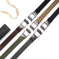 SENDEFN Nylon Ratchet Belts for Men, Golf Web Belt M（36 »-46 » Waist）, Blue