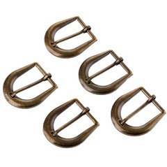 Durable 42mm*32mm D-Ring Belt Buckles DIY Leathercraft Men&rsquo;s Accessories 5pcs